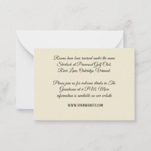 pink floral with leaf simple rustic modern wedding card