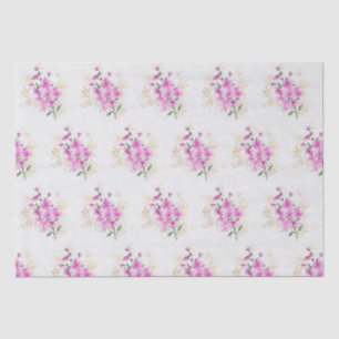 Pink Florals Gold Details   Happy Mother's Day  Tissue Paper