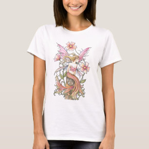 Pink Flower Fairy Tank Top, Shirt