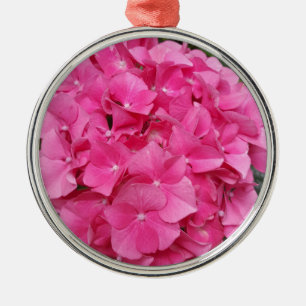 Pink Flower Floral Photography Nature Metal Ornament