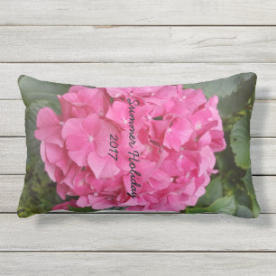 Pink Flower Floral Photography Nature Outdoor Cushion