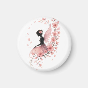 Pink Flower Flower Fairy of Sakura Magnet