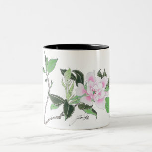 Pink Flower Mug