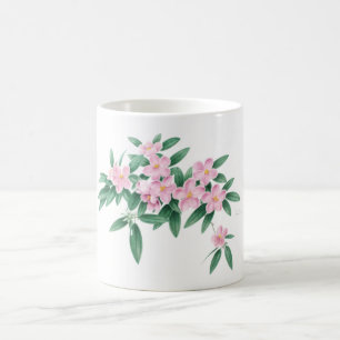 Pink flower mug by Ho Mang Hang