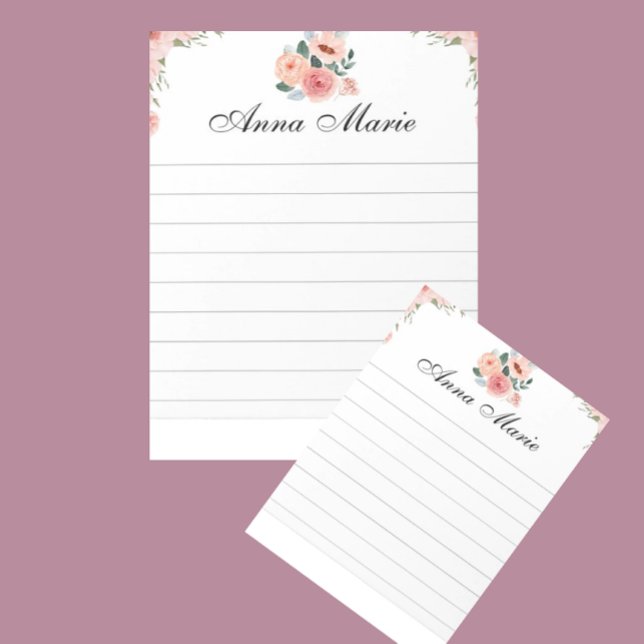 Pink Flower  Notepad (Creator Uploaded)