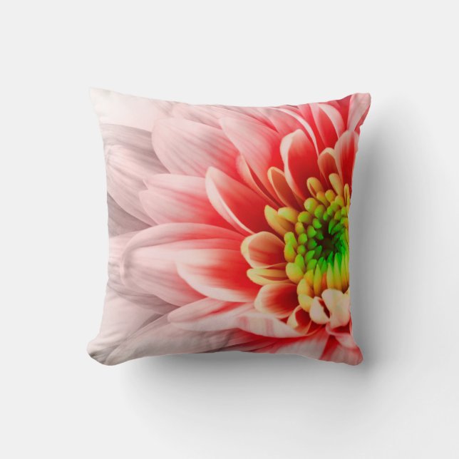 Pink Flower Pillow (Front)
