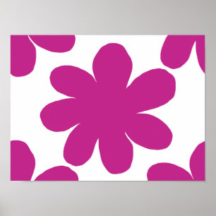Pink Flower  Poster