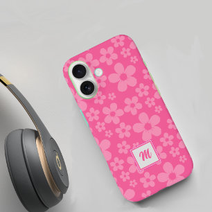 Pink Flower Power  iPhone 16 Case