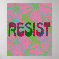 Pink Flower Power Resist