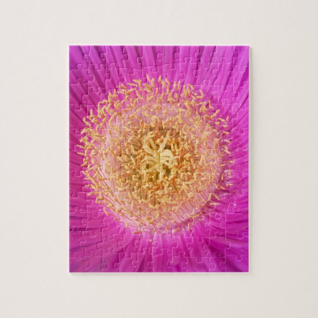 Pink Flower Puzzle (Vertical)