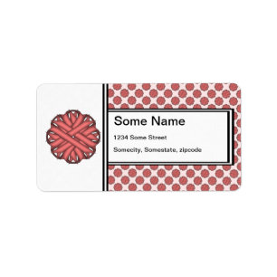 Pink Flower Ribbon by Kenneth Yoncich Label