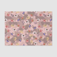 Pink Flower Rose Gold Camo Camouflage