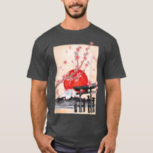 Pink Flower Sakura Japanese Aesthetic Japan Cherry T-Shirt