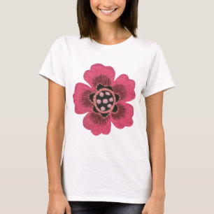 Pink flower T-Shirt
