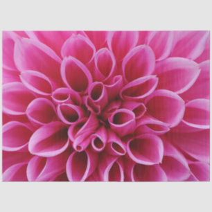 Pink Flower Tissue Paper