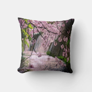 Pink Flower Tree Cushion