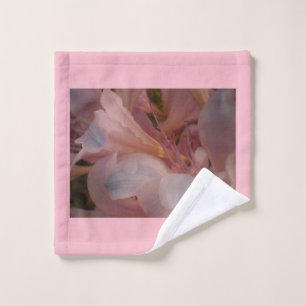 Pink Flower Wash Cloth