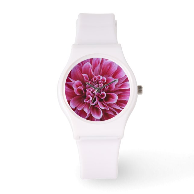 Pink Flower Watch (Front)