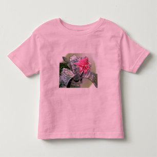 Pink Flowered Bromeliad Toddler T-Shirt