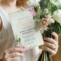 Pink Flowers and Gross Girl Baptism