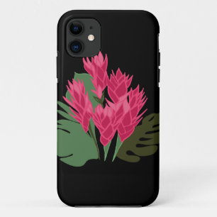 Pink Flowers iPhone 11 Case