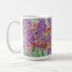 Pink Flowers  Coffee Mug