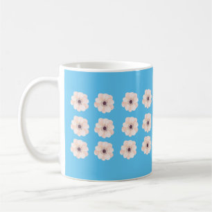 Pink flowers  coffee mug