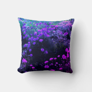 Pink Flowers  Cushion