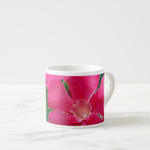 Pink Flowers Espresso Cup