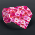 Pink Flowers Floral Collage Tie<br><div class="desc">This colourful pink flower men's fashion neck tie features our floral collage of delightful pink flowers, showcasing a spectrum of shades from soft blush to vibrant fuchsia. Gorgeous floral tie, for a special event, wedding, birthday party, holidays, or delightful gift for someone who loves pink.</div>
