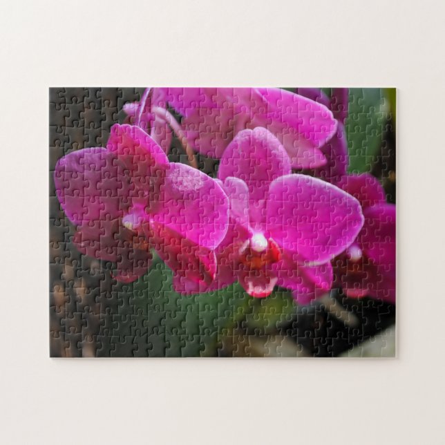 Pink Flowers Jigsaw Puzzle (Horizontal)