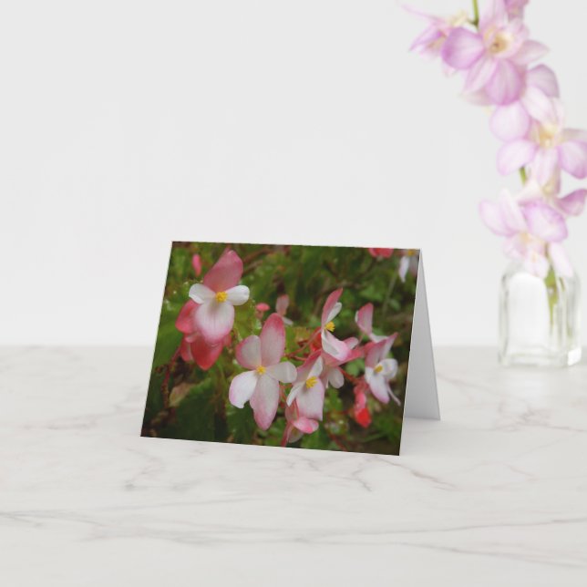 Pink Flowers Mother's Day Card (Orchid)