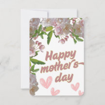 Pink Flowers Mothers Day