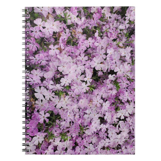 Pink flowers notebook (Front)