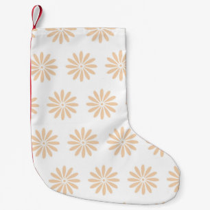 Pink flowers pattern. art,artwork,background,bloom small christmas stocking