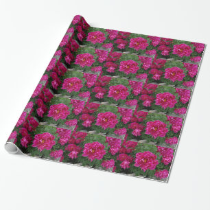 Pink Flowers Photography Wrapping Paper