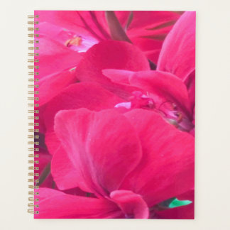Pink Flowers Planner
