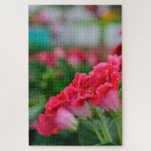 Pink Flowers Puzzle