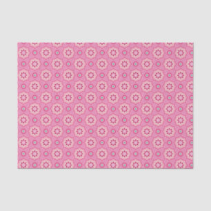 Pink & Flowery Pattern Tissue Paper