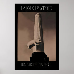 Pink Floyd 1977 Concert Tour Poster Print 1