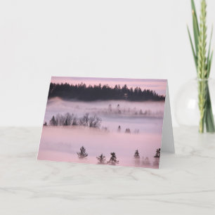 Pink Fog Blanket. Card