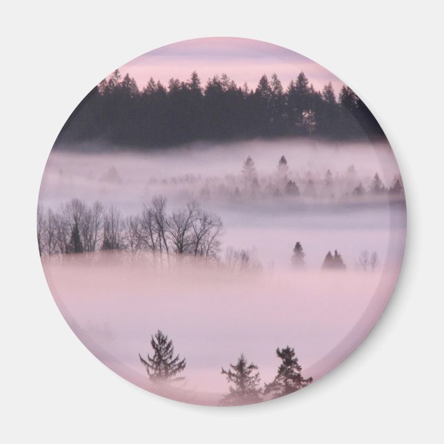 Pink Fog Blanket. Magnet (Front)