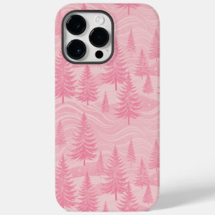 Pink Forest Christmas Case-Mate iPhone 14 Pro Max Case