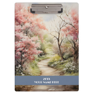 pink forest Quiet path Clipboard
