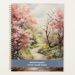 Pink forest Quiet path Planner