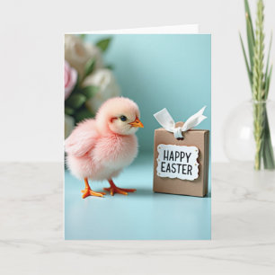 Pink Fowl Easter Gift Card