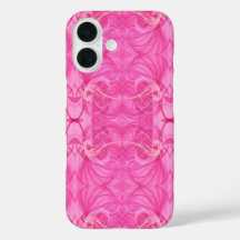 Pink Fractal phone Case