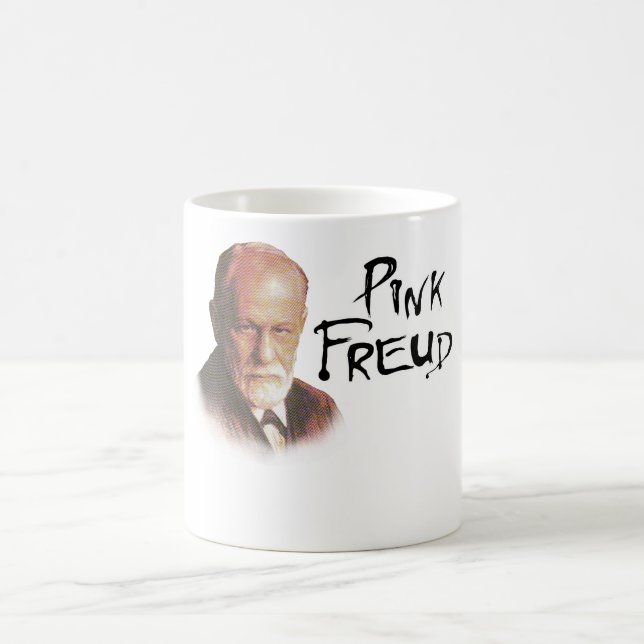 Pink Freud Coffee Mug (Center)