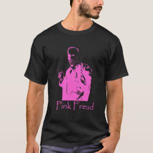 Pink Freud dark t-shirt