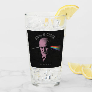 Pink Freud (Have A Cigar) Glass